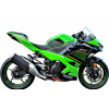 KAWASAKI NINJA 400 (2017- 2023) NINJA 500 (2024 - CURRENT) - SNAKESKIN