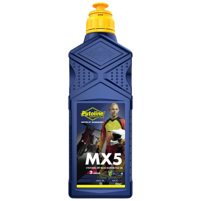 PUTOLINE MX5 FULL SYNTHETIC INJECTOR OR PREMIX 2 STROKE ENGINE OIL