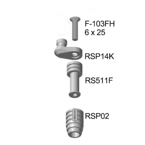 VORTEX V3 2.0 SHIFT AND BRAKE TOE ENDS AND MOUNTS